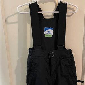 Slalom Kids Black Snow Bib